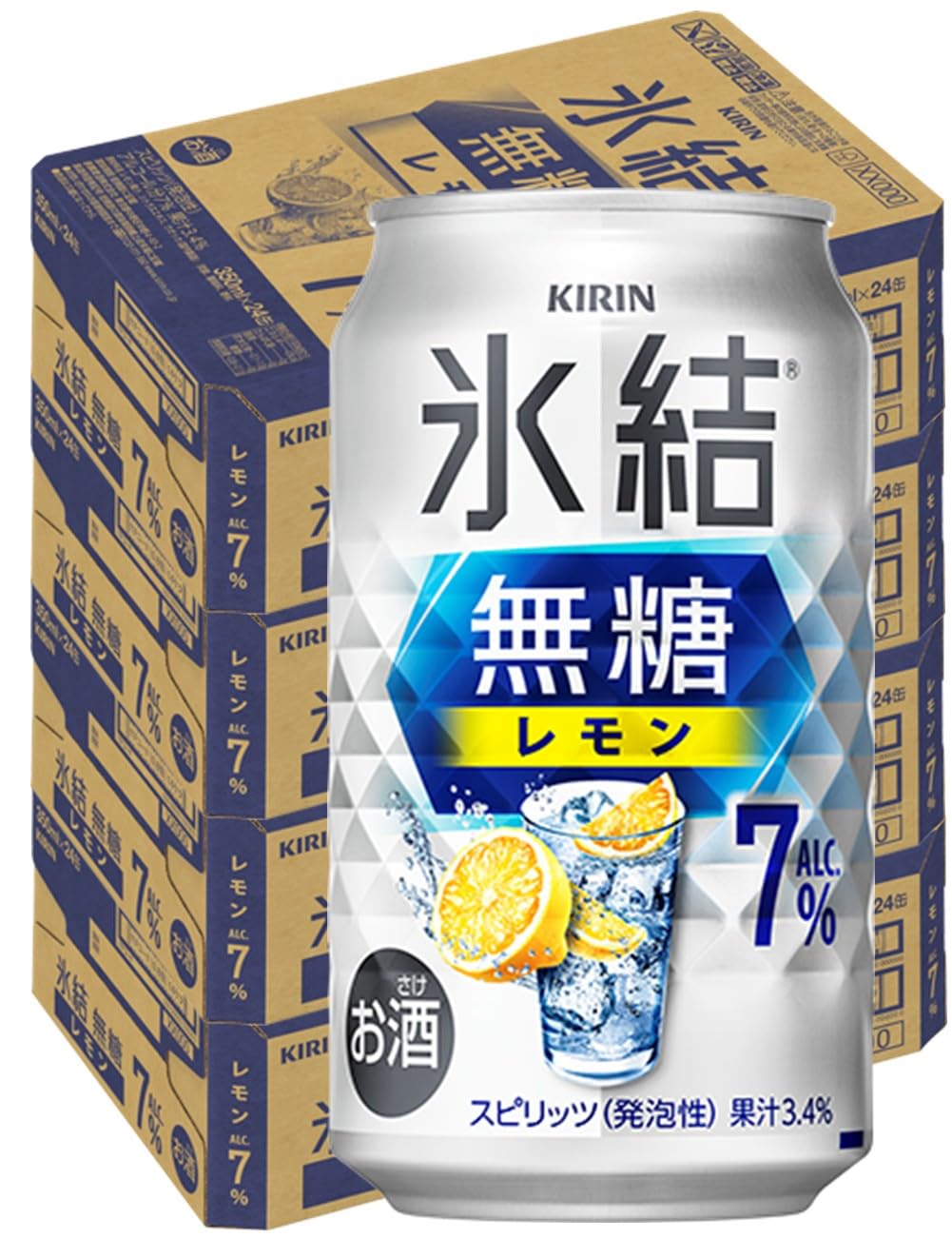 Amazon.co.jp: 氷結無糖 レモン Alc.7% 350ml 96本 レモンサワー
